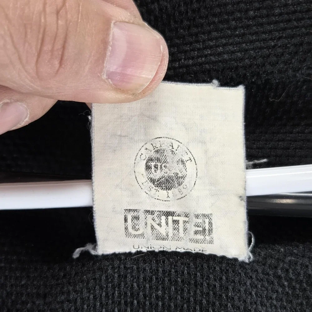 Vintage Carhartt Jacket Mens 2XL Black J140 Active Duck Canvas Union Made in USA